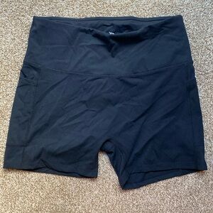 3/$15! Baleaf 5” L Black Biker Bike Shorts Spandex